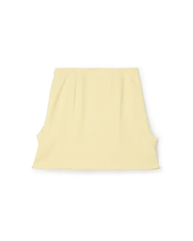 rose-applique-yellow-mini-skirt