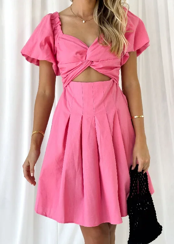 sancha-off-shoulder-dress-hot-pink