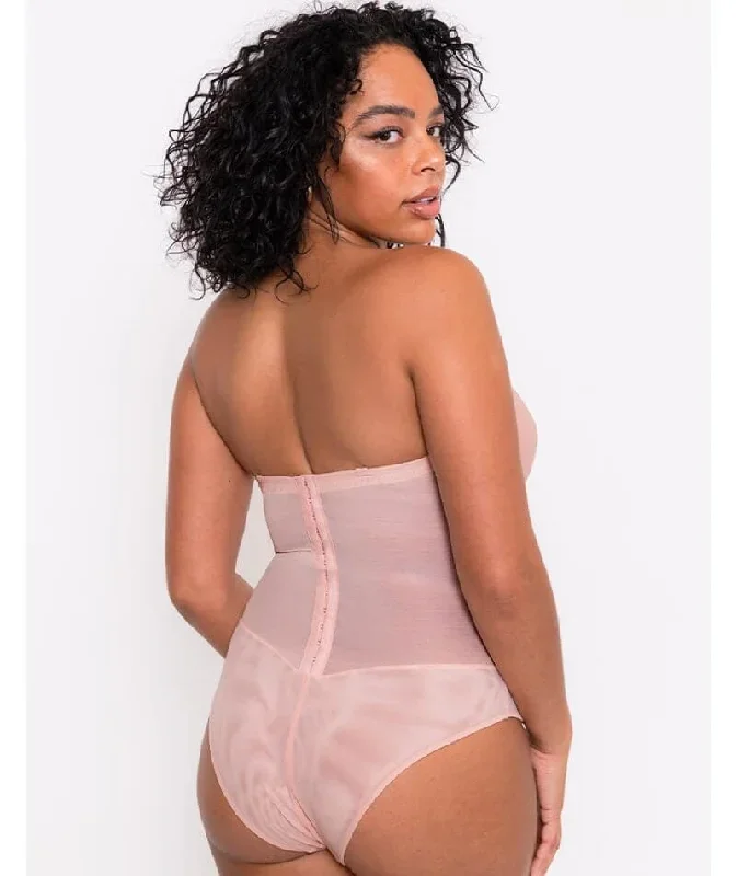 scantilly-classique-plunge-padded-strapless-bodysuit-powdery-pink