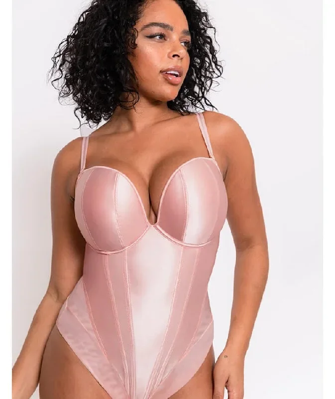 scantilly-classique-plunge-padded-strapless-bodysuit-powdery-pink