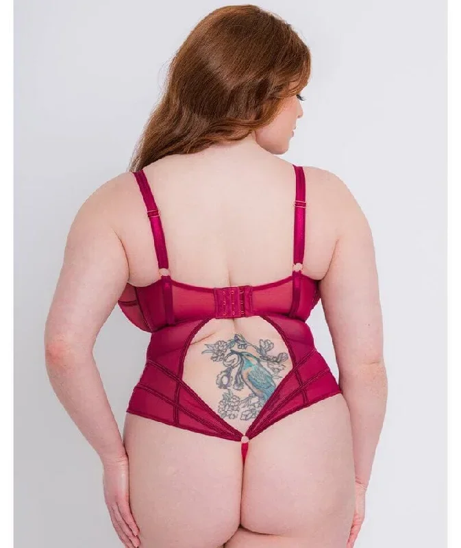 scantilly-senses-plunge-bodysuit-cherry-purple