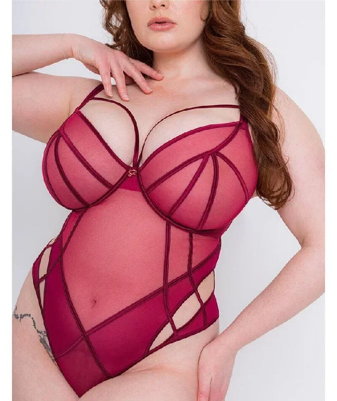 scantilly-senses-plunge-bodysuit-cherry-purple