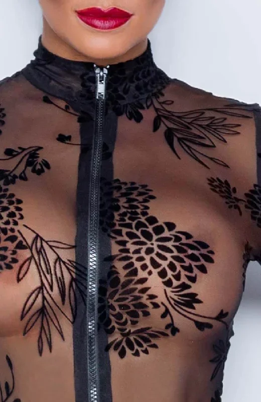 sheer-black-long-sleeve-bodysuit-with-flock-embroidery-amnesia