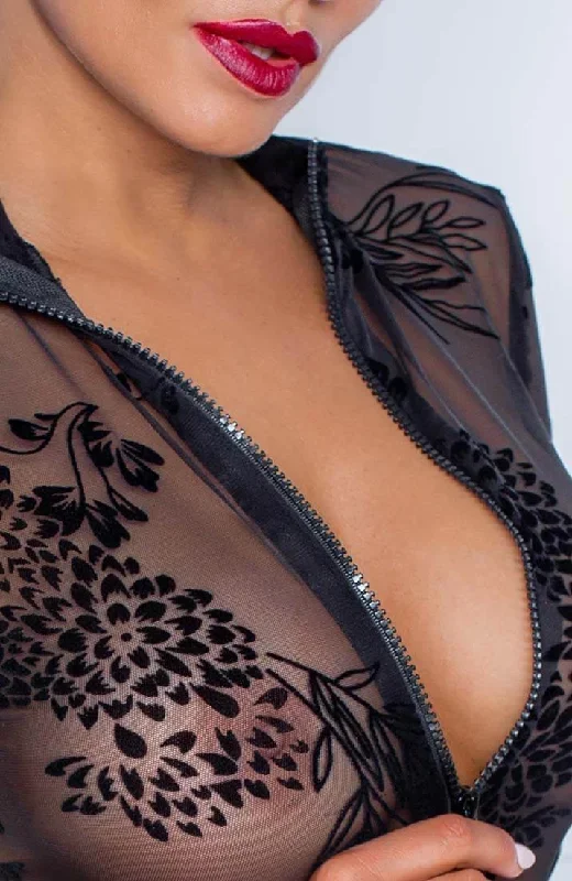 sheer-black-long-sleeve-bodysuit-with-flock-embroidery-amnesia