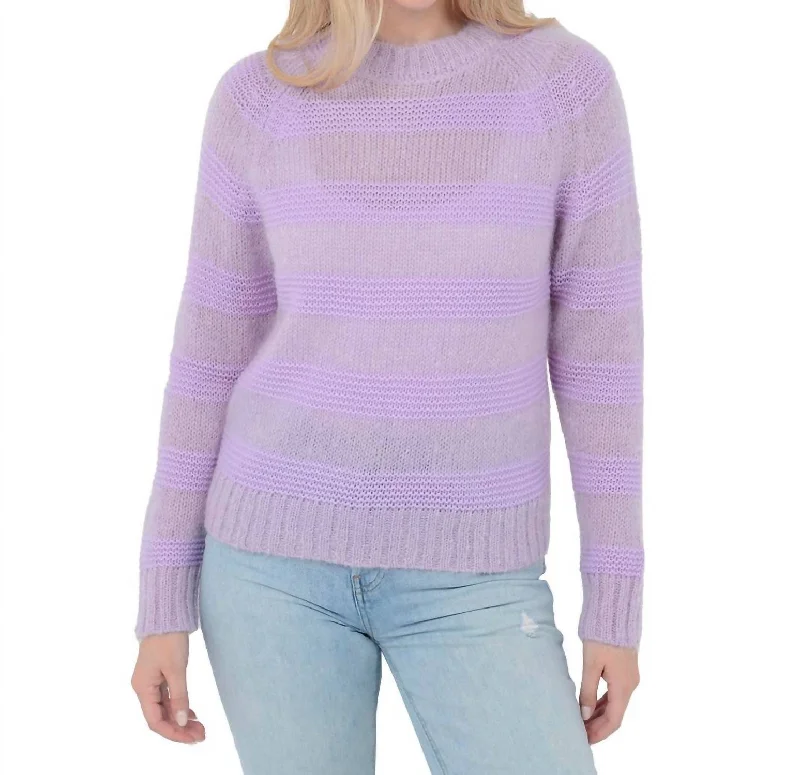 Soledad Sweater In Lavender