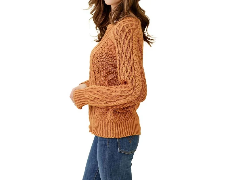 stella-washed-cable-sweater-top-in-pumpkin