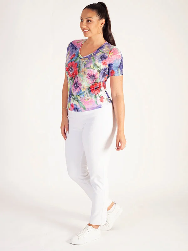 violet-red-floral-v-neck-t-shirt