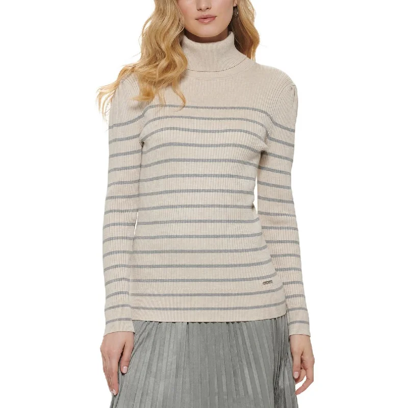 womens-fall-stripe-mock-turtleneck-sweater