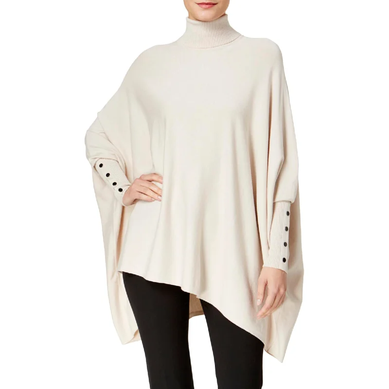 womens-turtleneck-casual-poncho-sweater