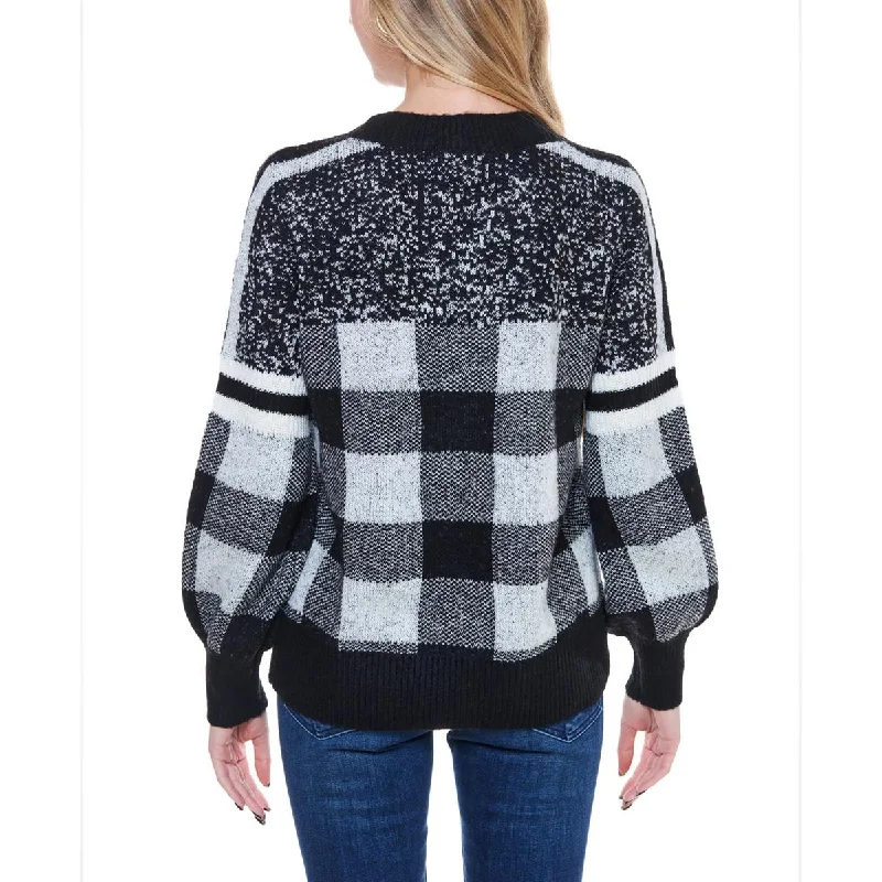 womens-winter-plaid-pullover-sweater